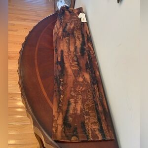 NWT Dorabella Brown and Black Pants Made in Italy 🇮🇹